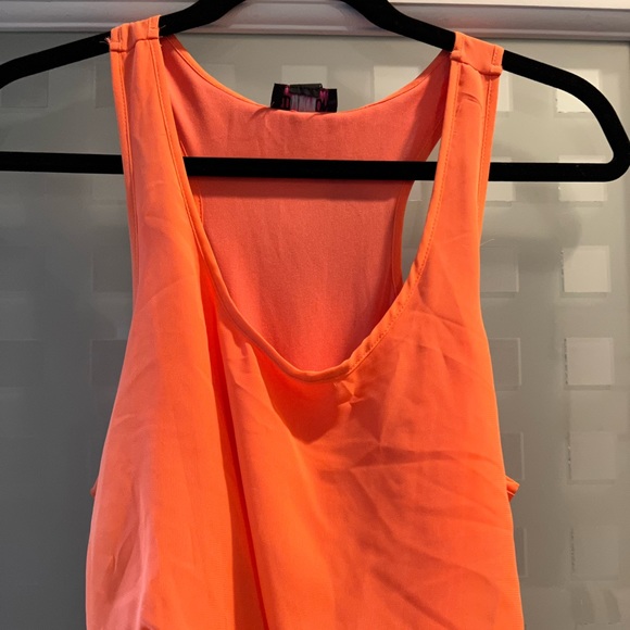 Maxi coral dress - Picture 4 of 4